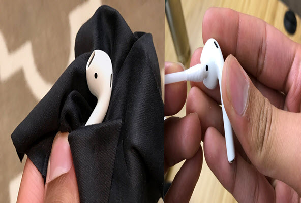 Cleaning airpods