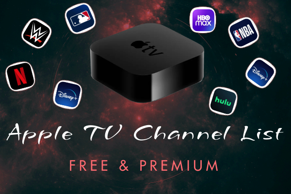 Apple TV Channel lists Free and Premium