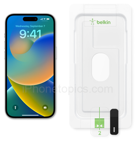 Belkin Screen Protector iPhone 14 Pro and iPhone 14 Pro Max