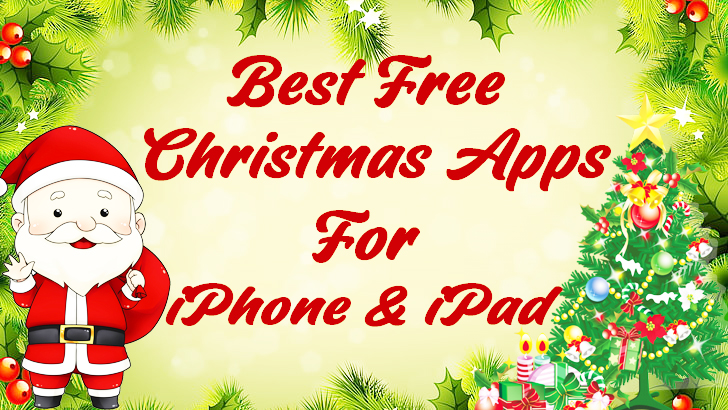 Best Free Christmas app for iPhone and iPad