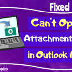 Can't open attachment file in outlook Mac