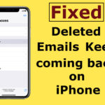Deleted Emails keep coming back on iPhone 2