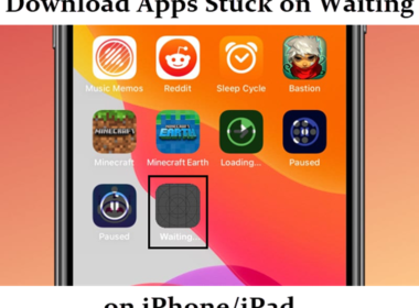 Download apps stuck on waiting on iPhone and iPad