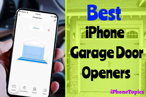 Garage door openers for iPhone