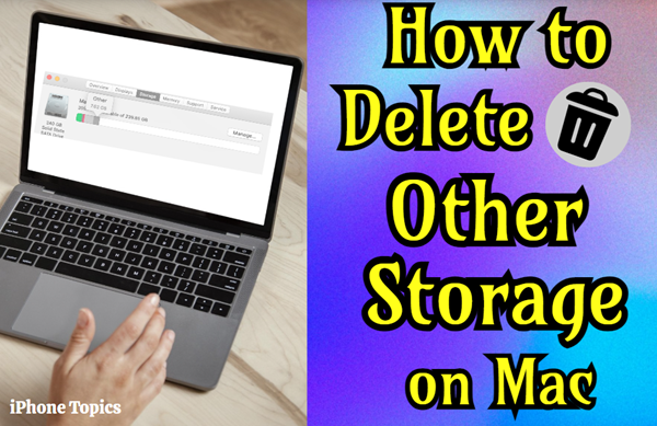 How to Delete Other storage on your Mac