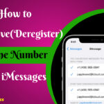 How to Remove (Deregister) Phone Number from iMessage