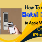 How to add hotel key on apple wallet on iPhone