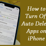 How to Turn Off Auto Delete apps on iPhone