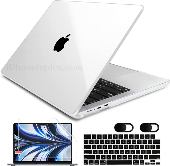 MEEgoodo Case for MacBook Air 13.6 inch Case 2022