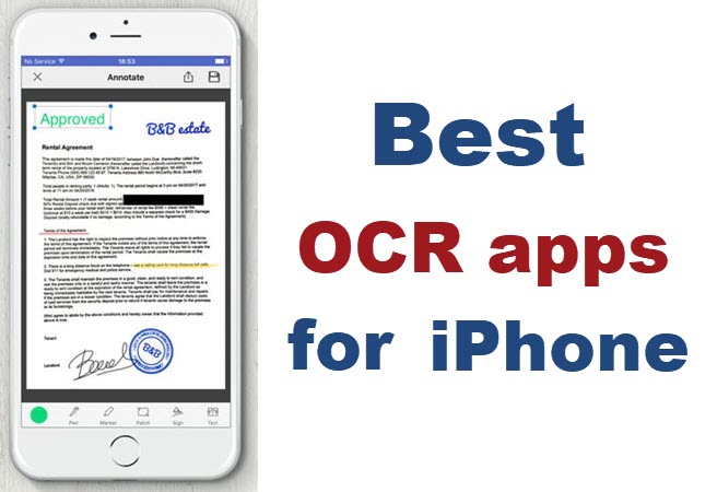 Best OCR apps for iPhone