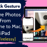 Quick gesture to share photos from iPhone to mac, iPad