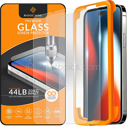 Roocase Screen Protector for iPhone 14 Pro Max