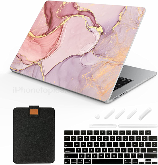 SanMuFly Compatible with MacBook Air 13.6 inch Case 2022