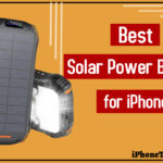 solar power bank for iPhone