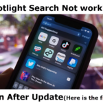 Spotlight Search Not working on After iOS Update in iPhone