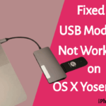 USB modem Not working on OS X Yosemite