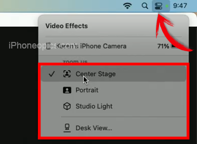 Video Editing option in webcam 1