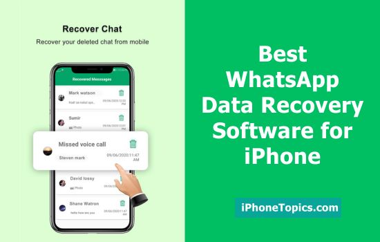 WhatsApp Data Recovery Software for iPhone