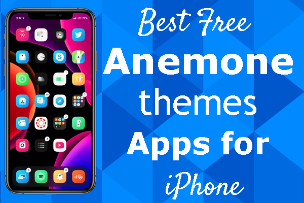 Best Free Anemone themes for iPhone