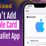 can't add apple card in Wallet iPhone