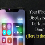 iPhone XS/XS Max and XR display is dark and dim