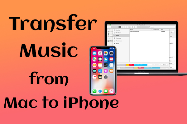 Transfer music from mac to iPhone