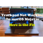 Trackpad not working on macOS Mojavae