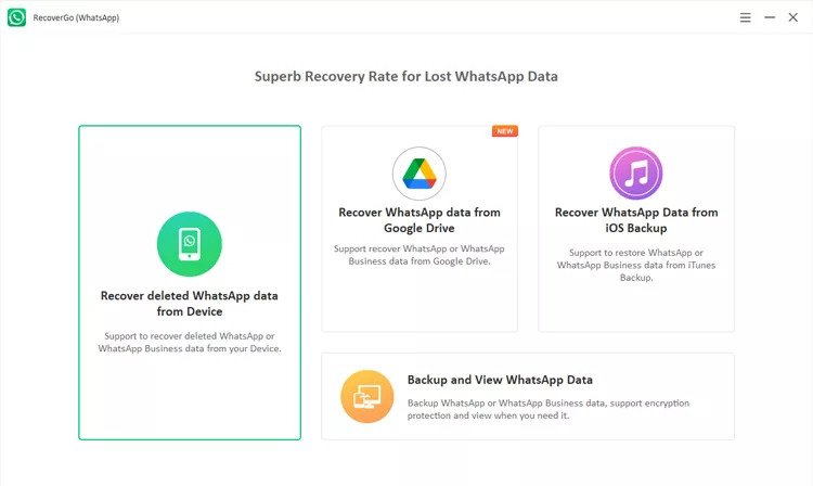 iToolap - RecoverGo WhatsApp