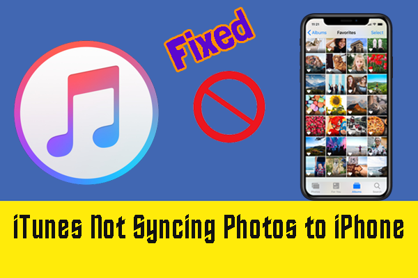 iTunes Not Syncing Photos to iPhone - Solved