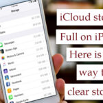 iCloud storage is full on iPhone