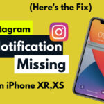 Fixed: Instagram notification settings Missing on iPhone XS, XR