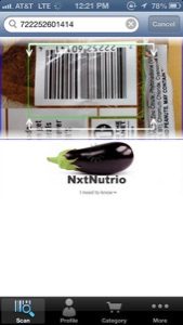 nxtnutrio App for iPhone