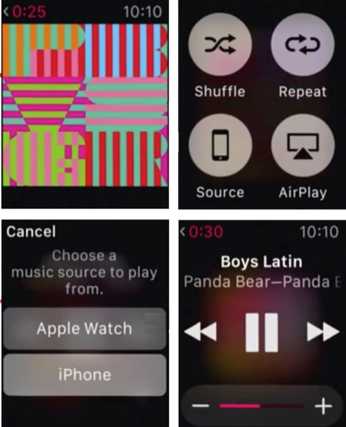 Play music on Apple Watch