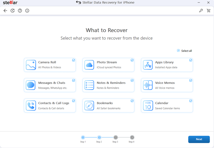 Stellar Data Recovery for iPhone