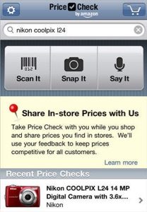 price check barcode scanner App for iPhone