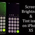 Screen Brightness and Tint issue on iPhone