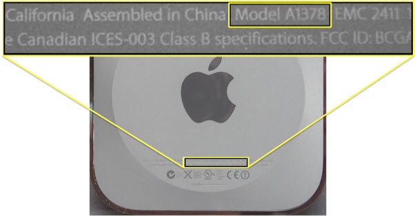 Apple TV model number