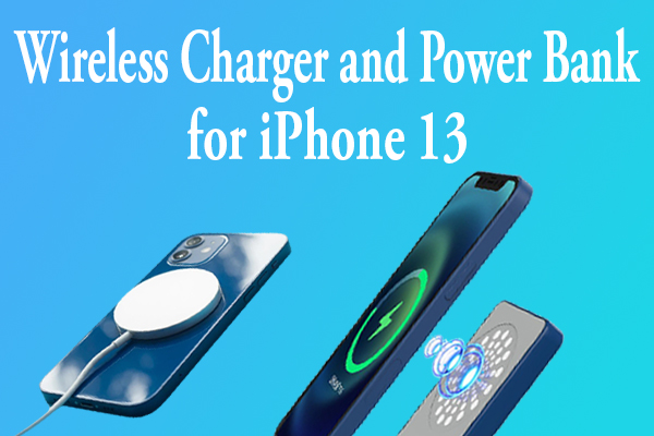 Wireless Charger and Power Bank for iPhone 13