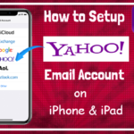 setup yahoo email account on iPhone